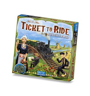 Ticket to Ride Map Coll 4 Nederland Map Collection 4 - Utvidelse 